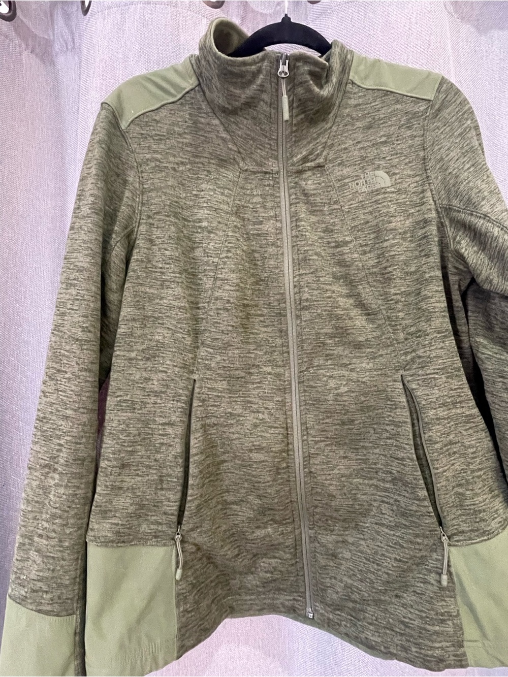 The North Face Women's Heathered Olive Utility Zip Jacket